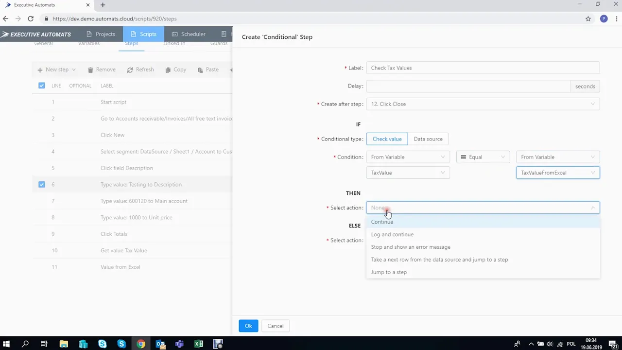 Invoice tax validation in D365 FO — Executive Automats